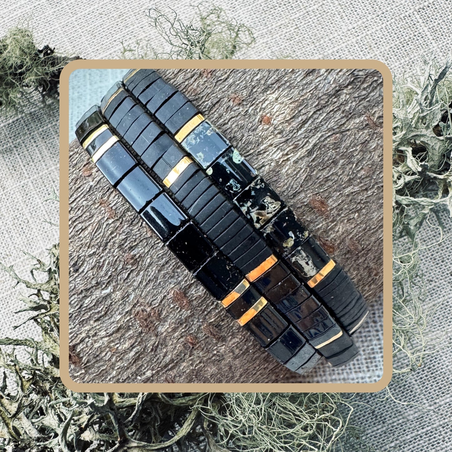Caledon Eclipse - Tila Bead Bracelet