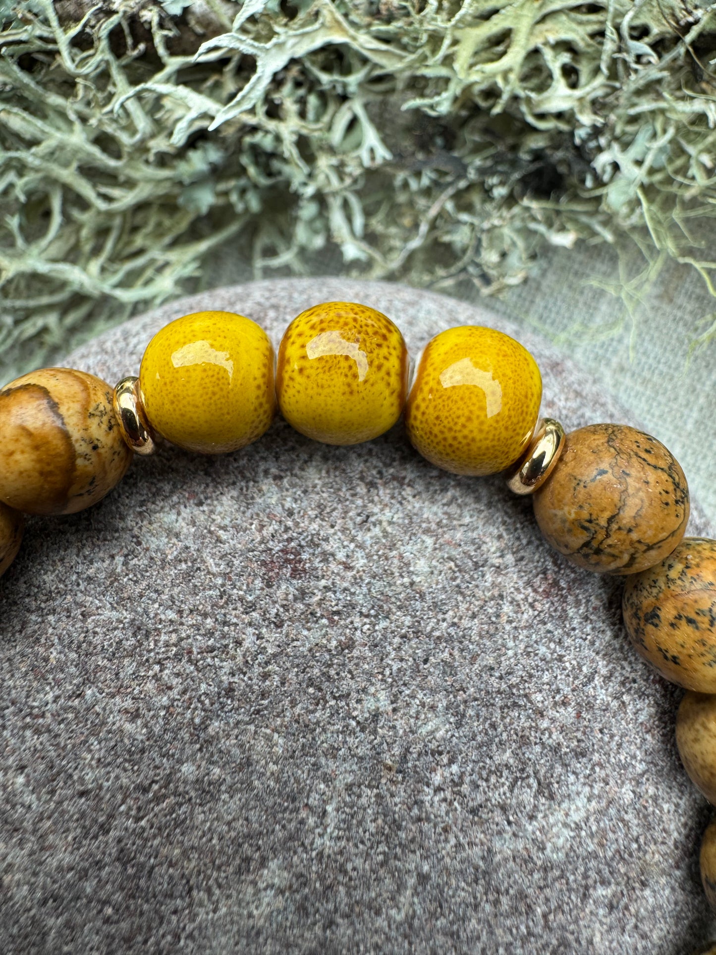 Highland Dawn - Natural Stone Bracelet