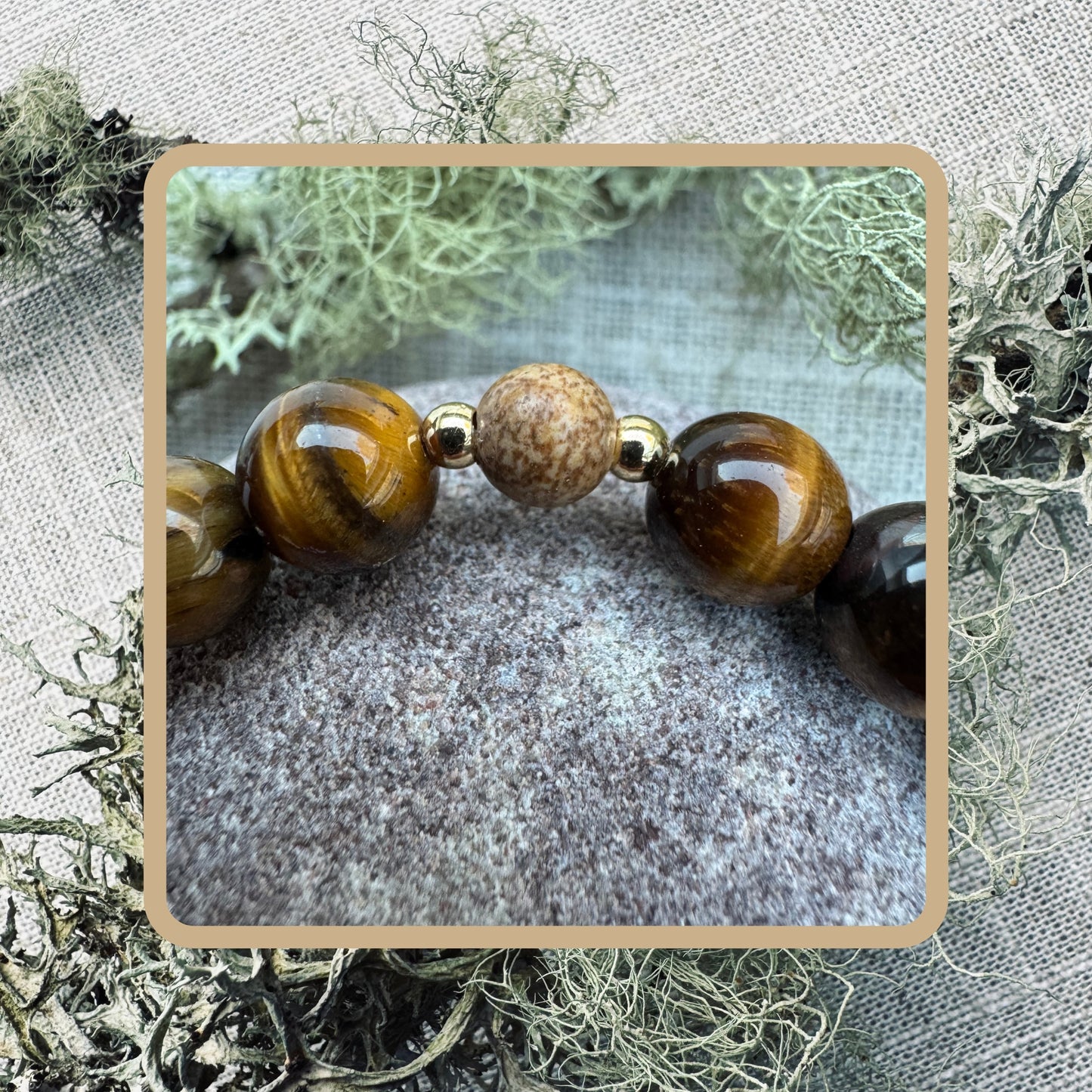 Highland Glow - Natural Stone Bracelet