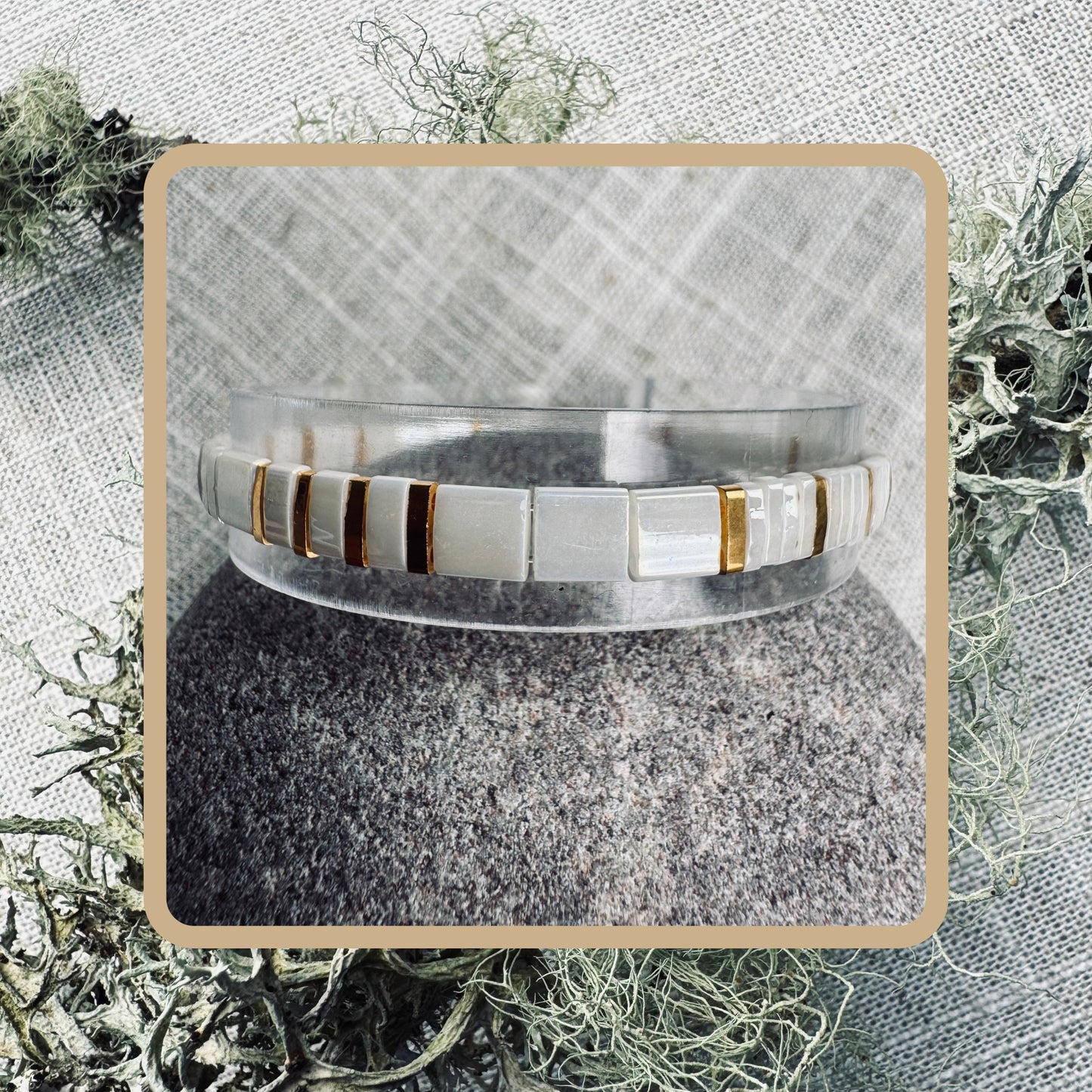 Lustreline- Tila Bead Bracelet