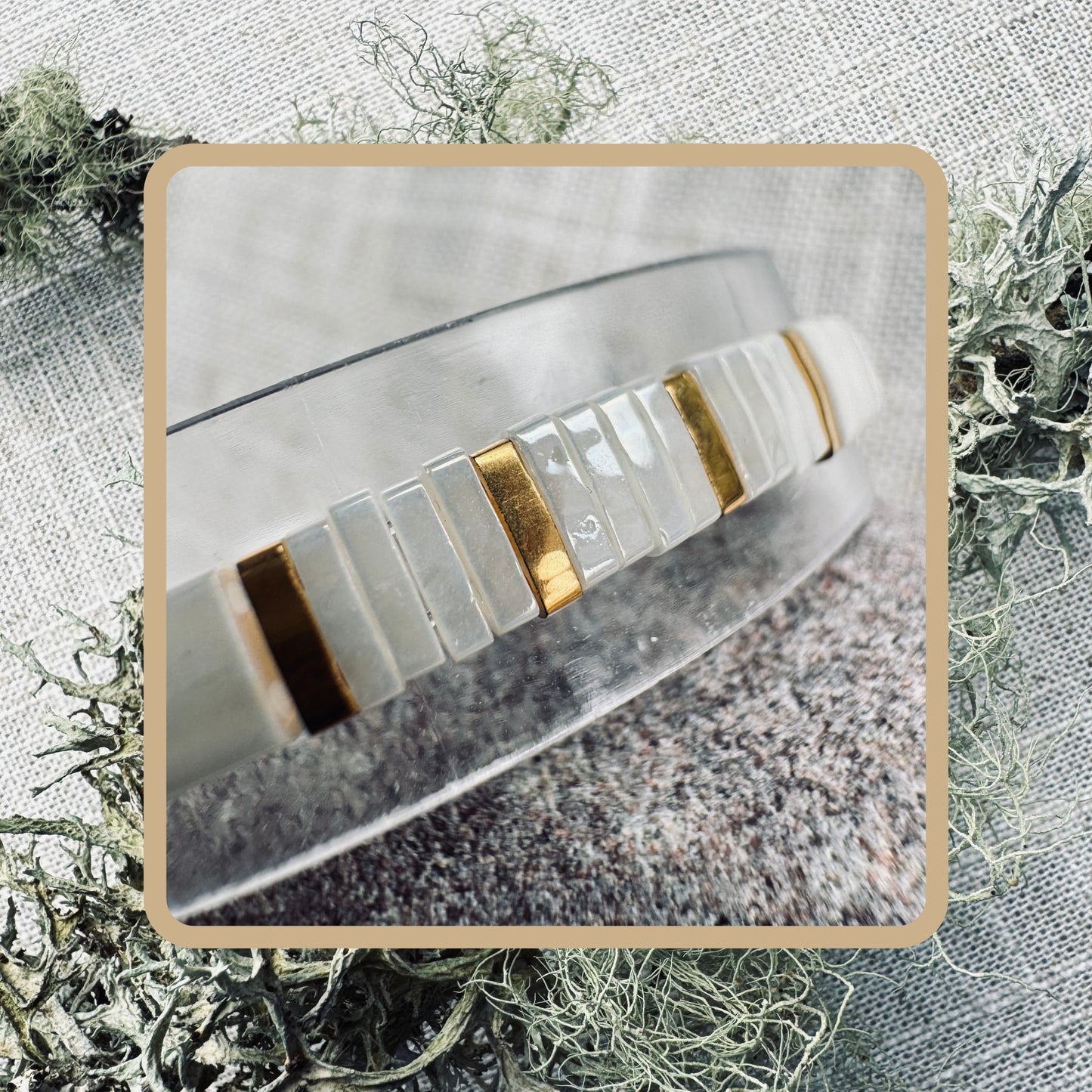 Lustreline- Tila Bead Bracelet