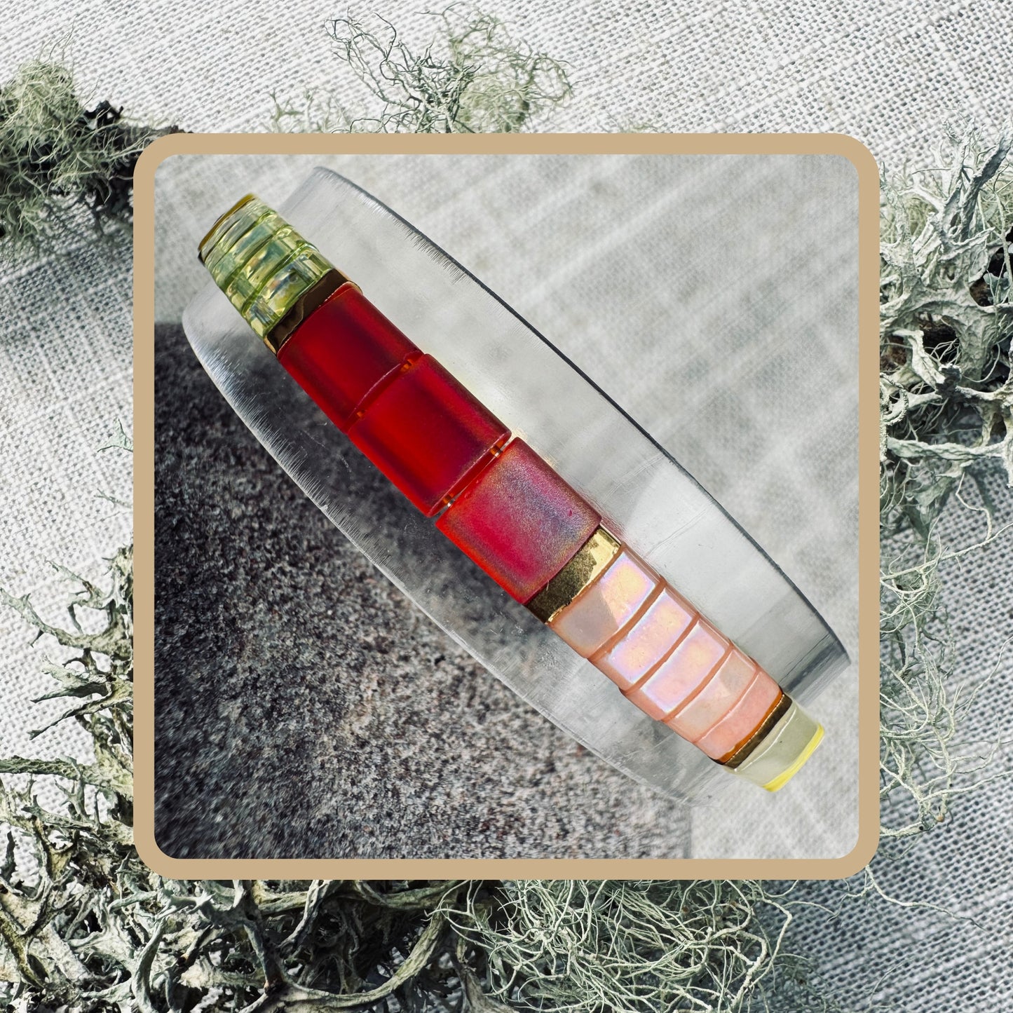 Zest Aura- Tila Bead Bracelet