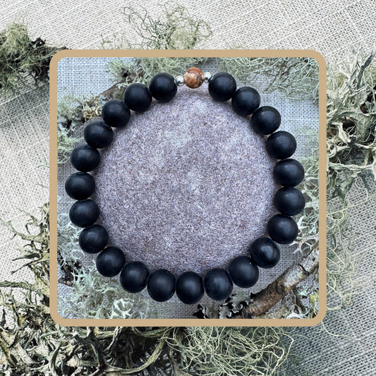 Highland Night - Natural Stone Bracelet