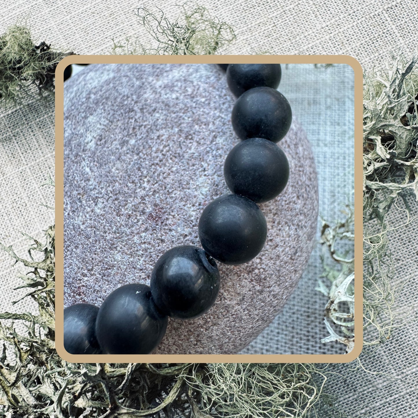 Highland Night - Natural Stone Bracelet