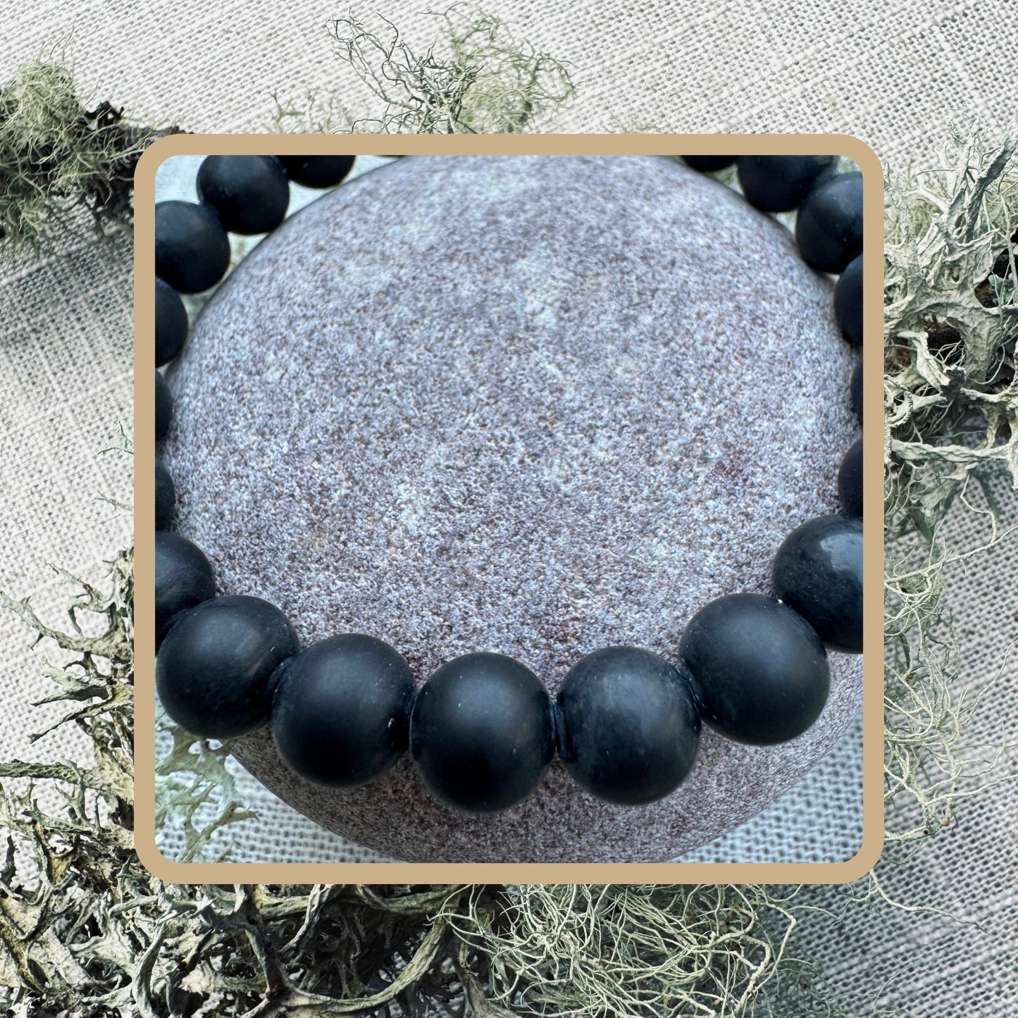 Highland Night - Natural Stone Bracelet