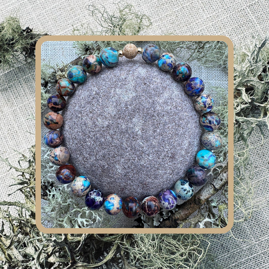 Highland Tides - Natural Stone Bracelet