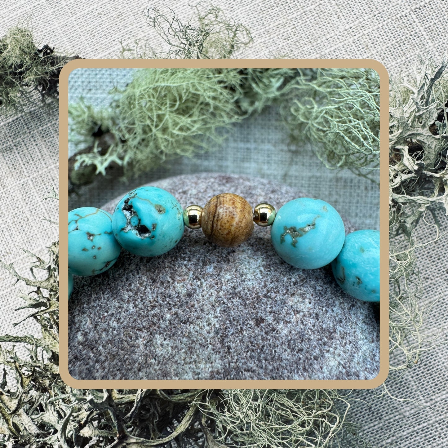 Highland Sky - Natural Stone Bracelet