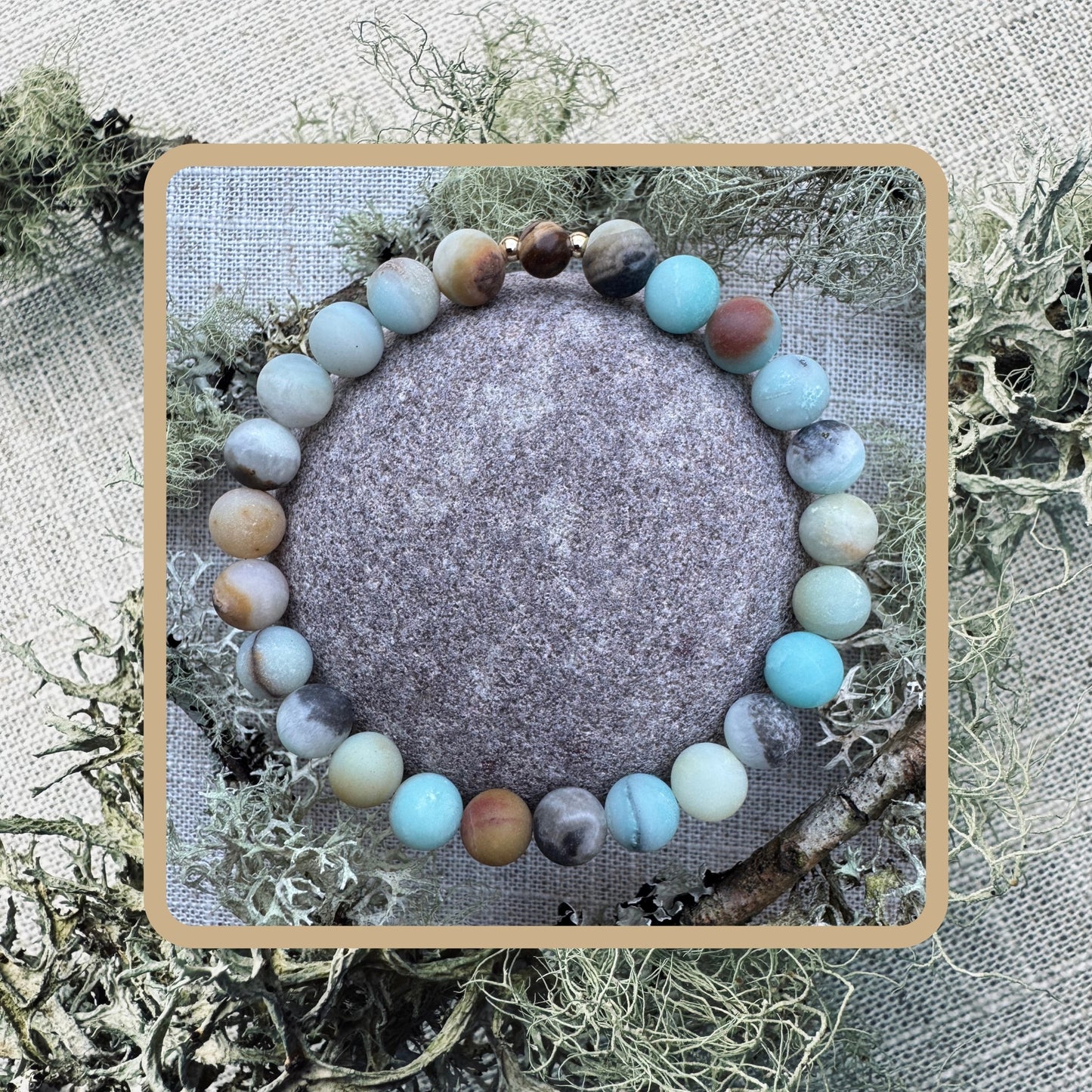 Highland Fossil - Natural Stone Bracelet