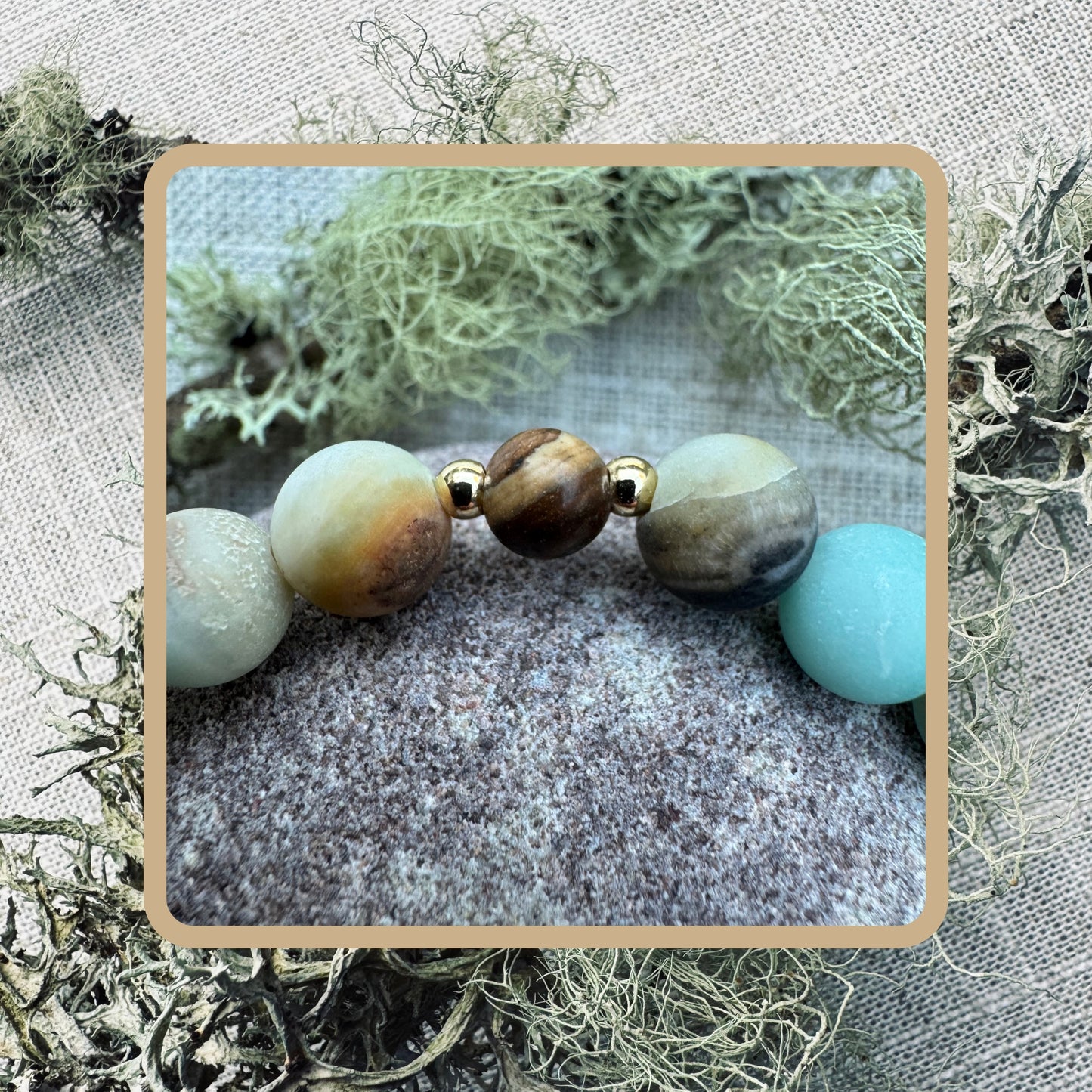 Highland Fossil - Natural Stone Bracelet