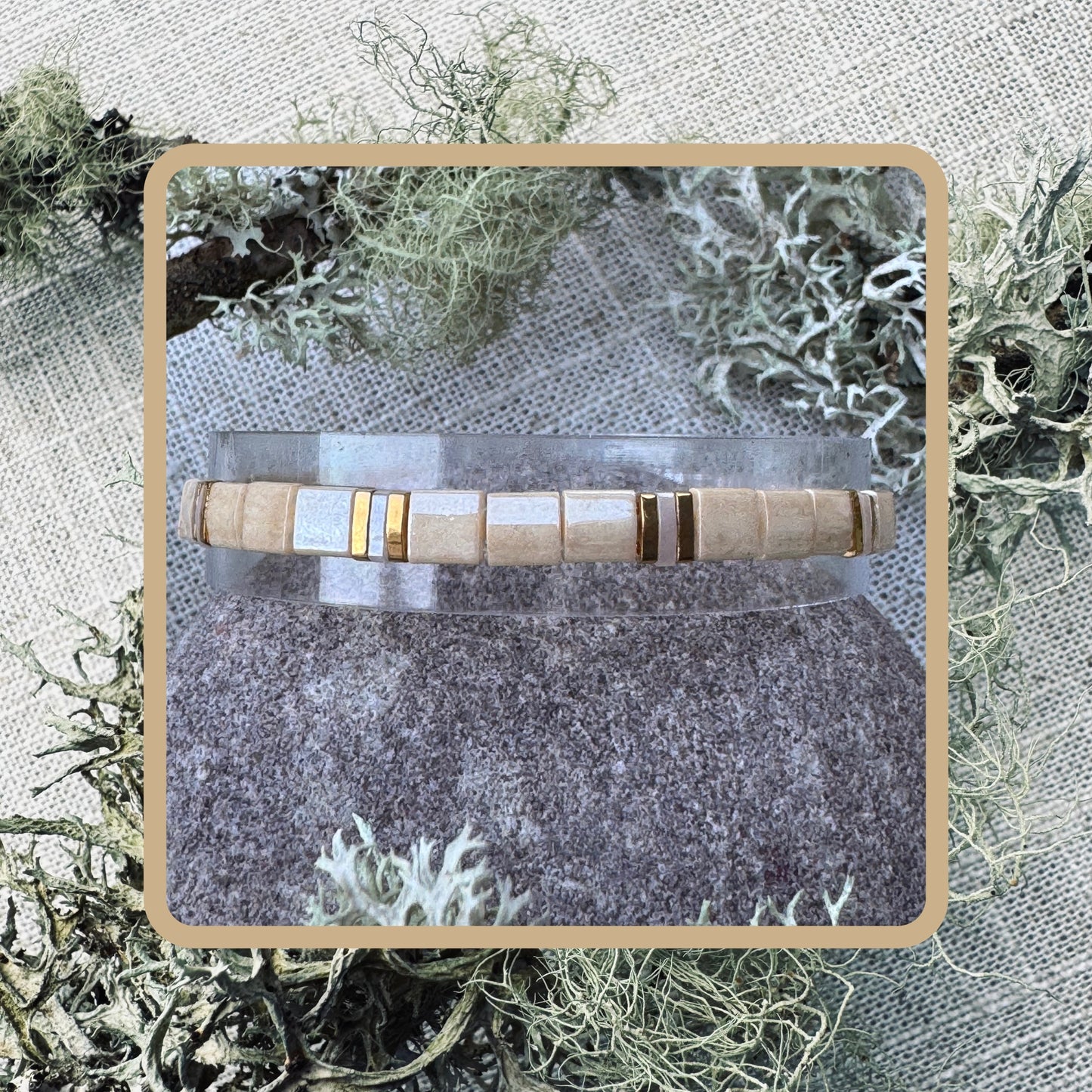 Goldenhaze - Tila Bead Bracelet