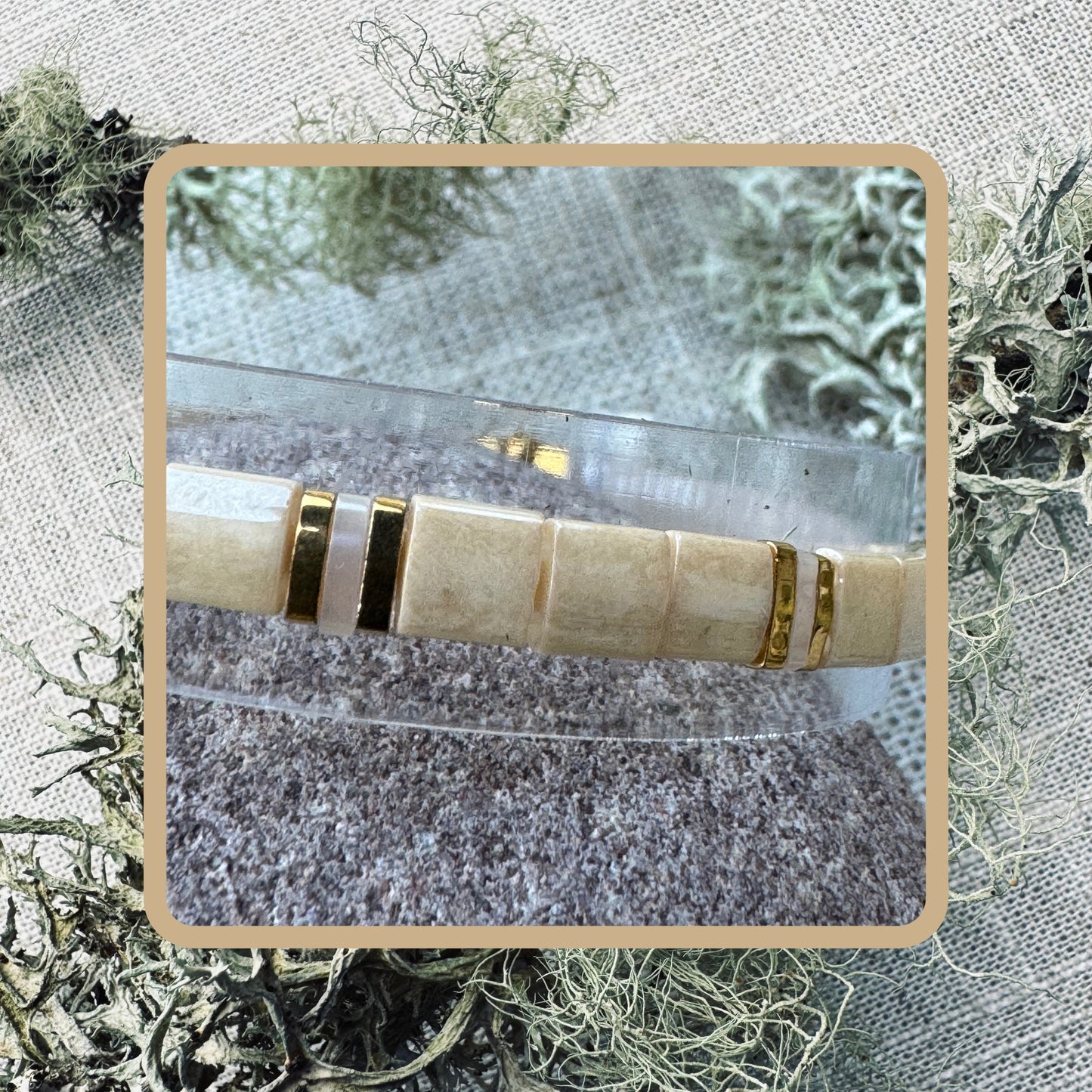 Goldenhaze - Tila Bead Bracelet