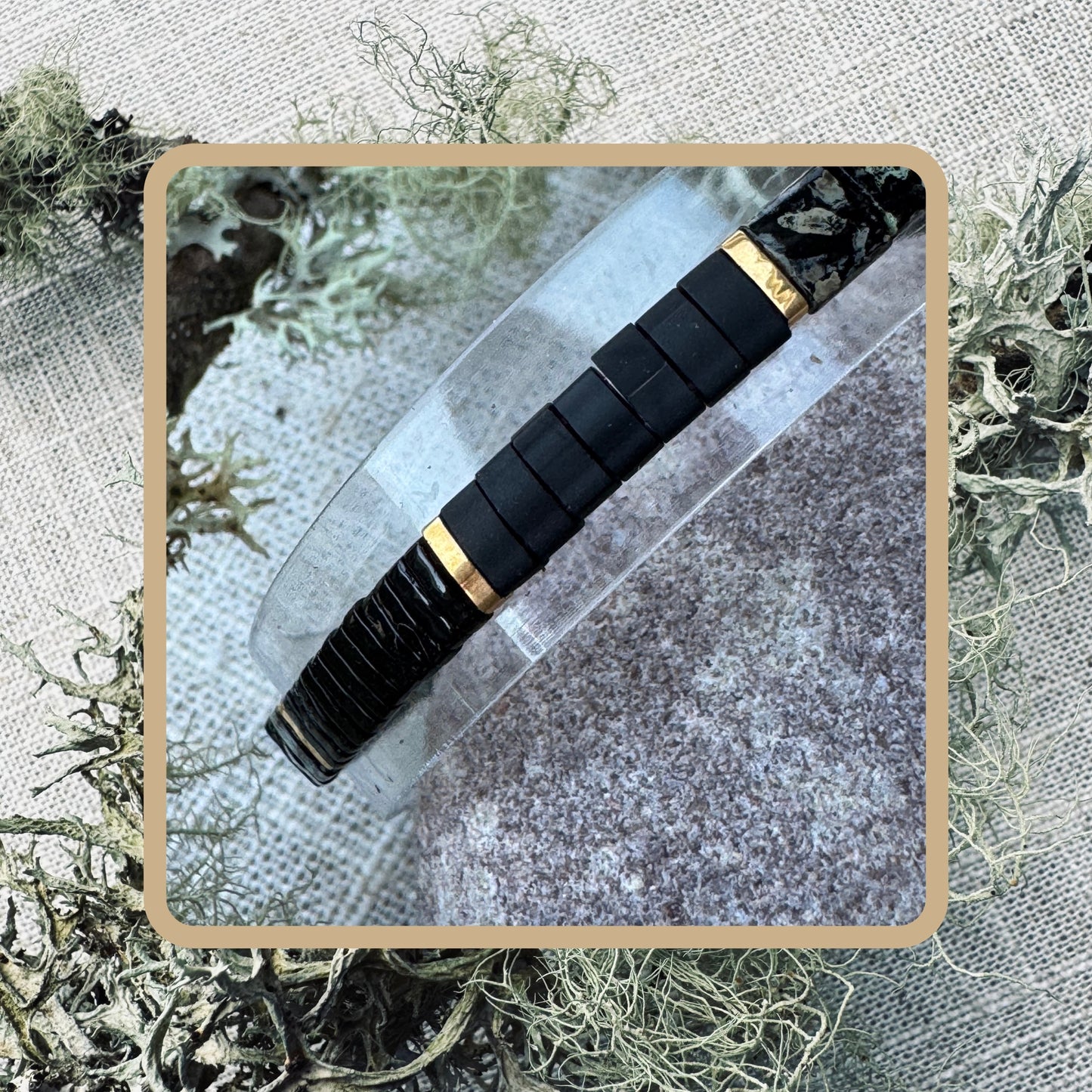 Caledon Eclipse - Tila Bead Bracelet