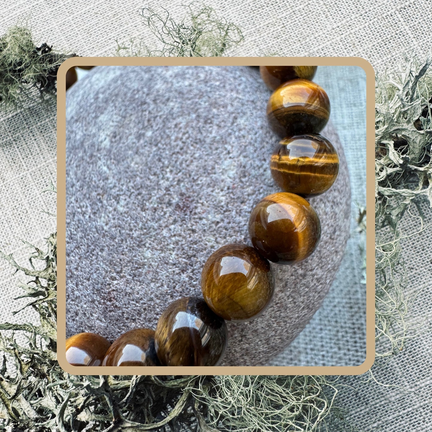 Highland Glow - Natural Stone Bracelet