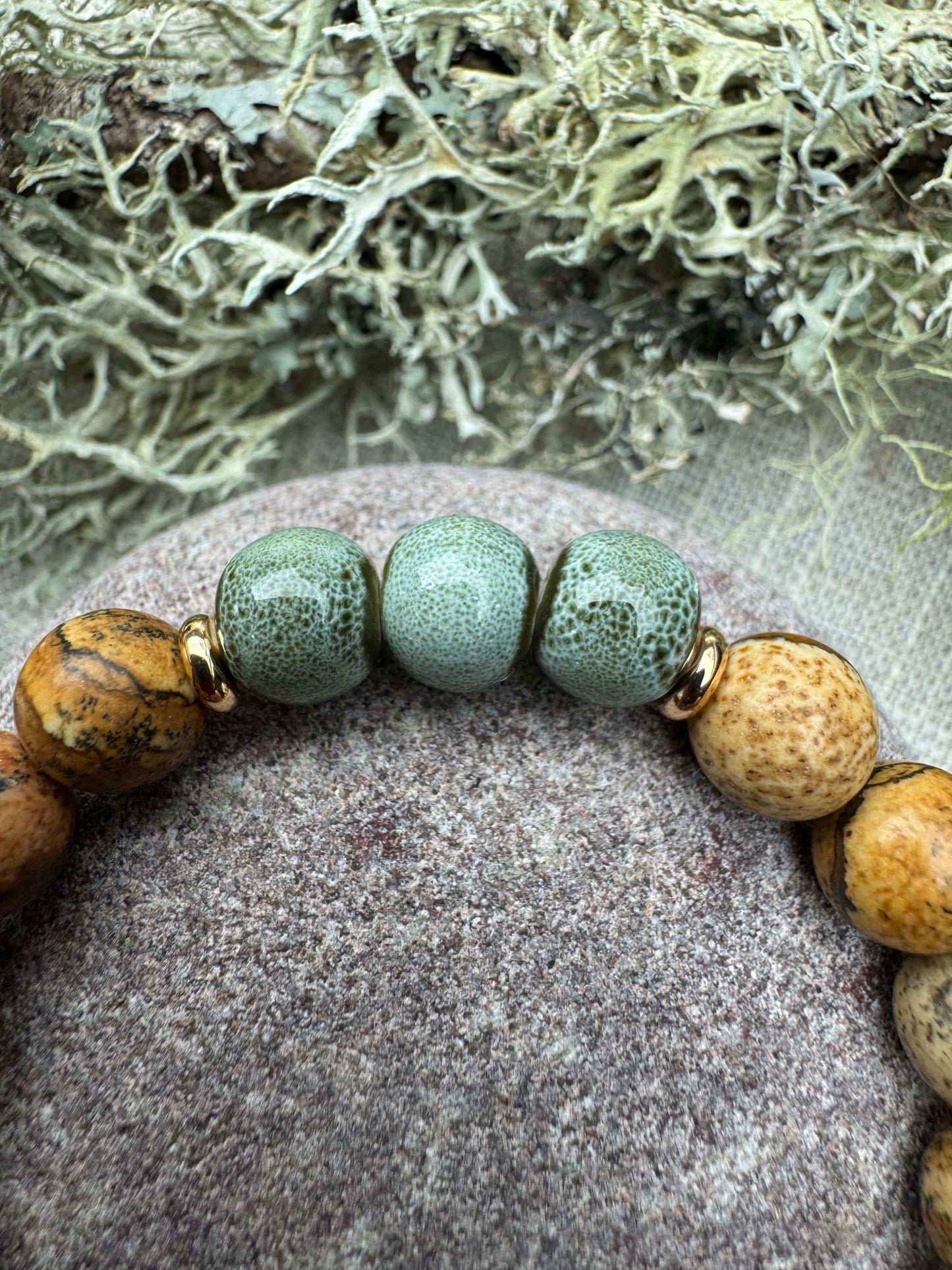 Highland Glen - Natural Stone Bracelet