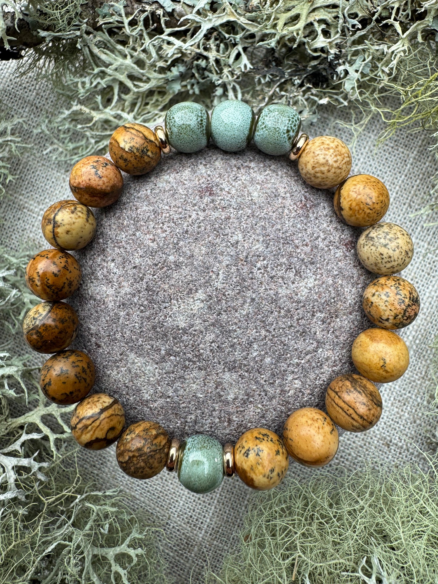 Highland Glen - Natural Stone Bracelet