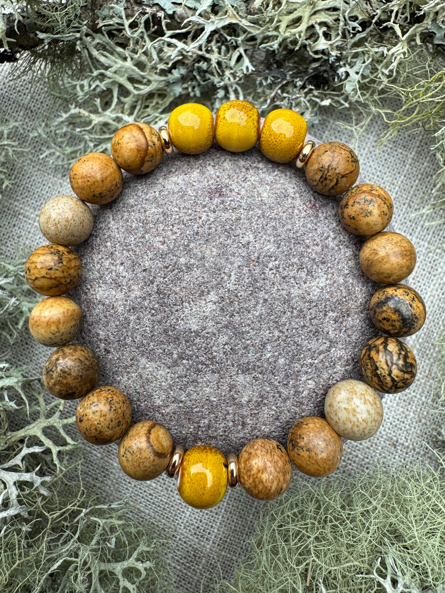 Highland Dawn - Natural Stone Bracelet