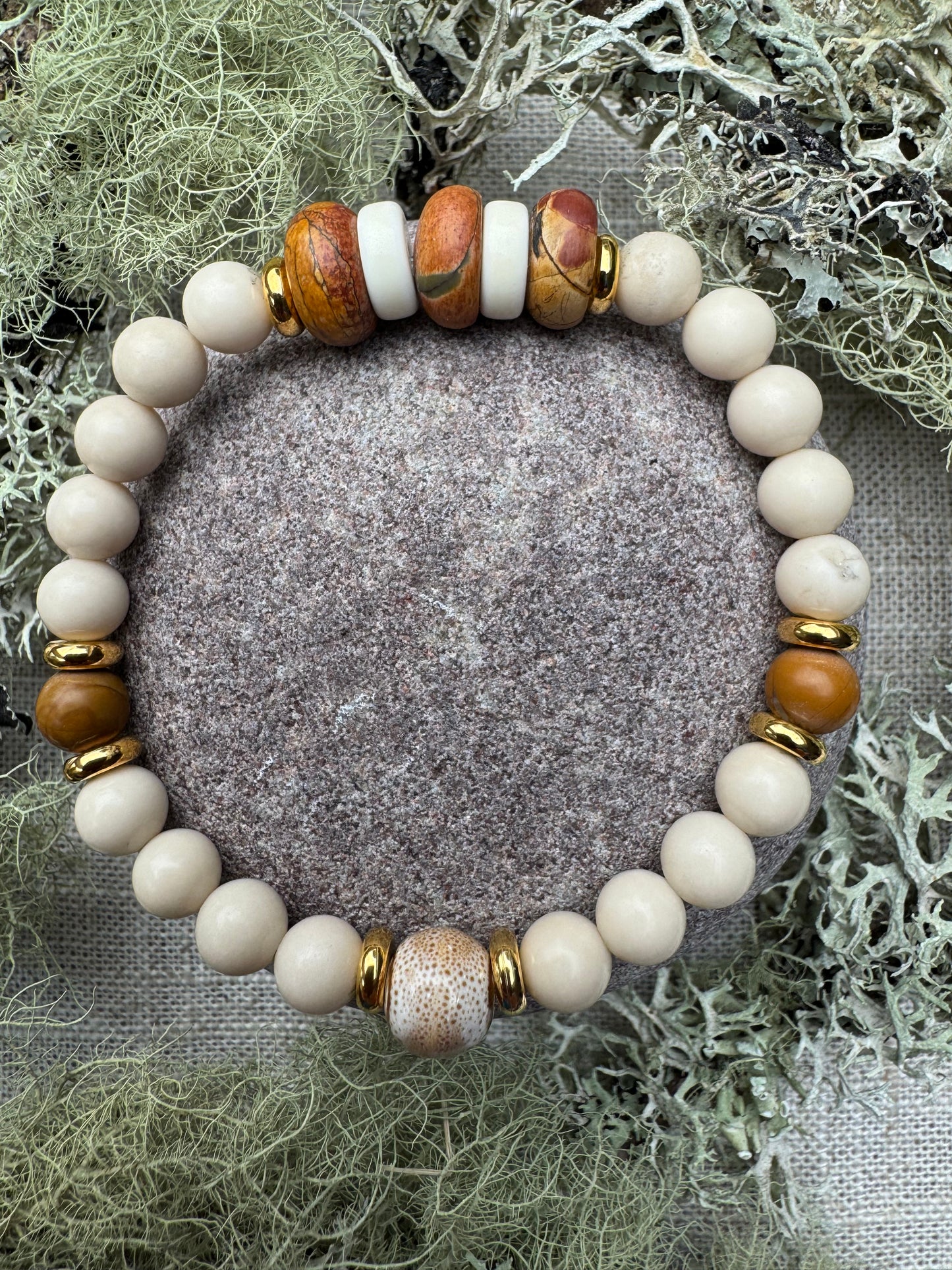 Loch Breeze - Natural Stone Bracelet