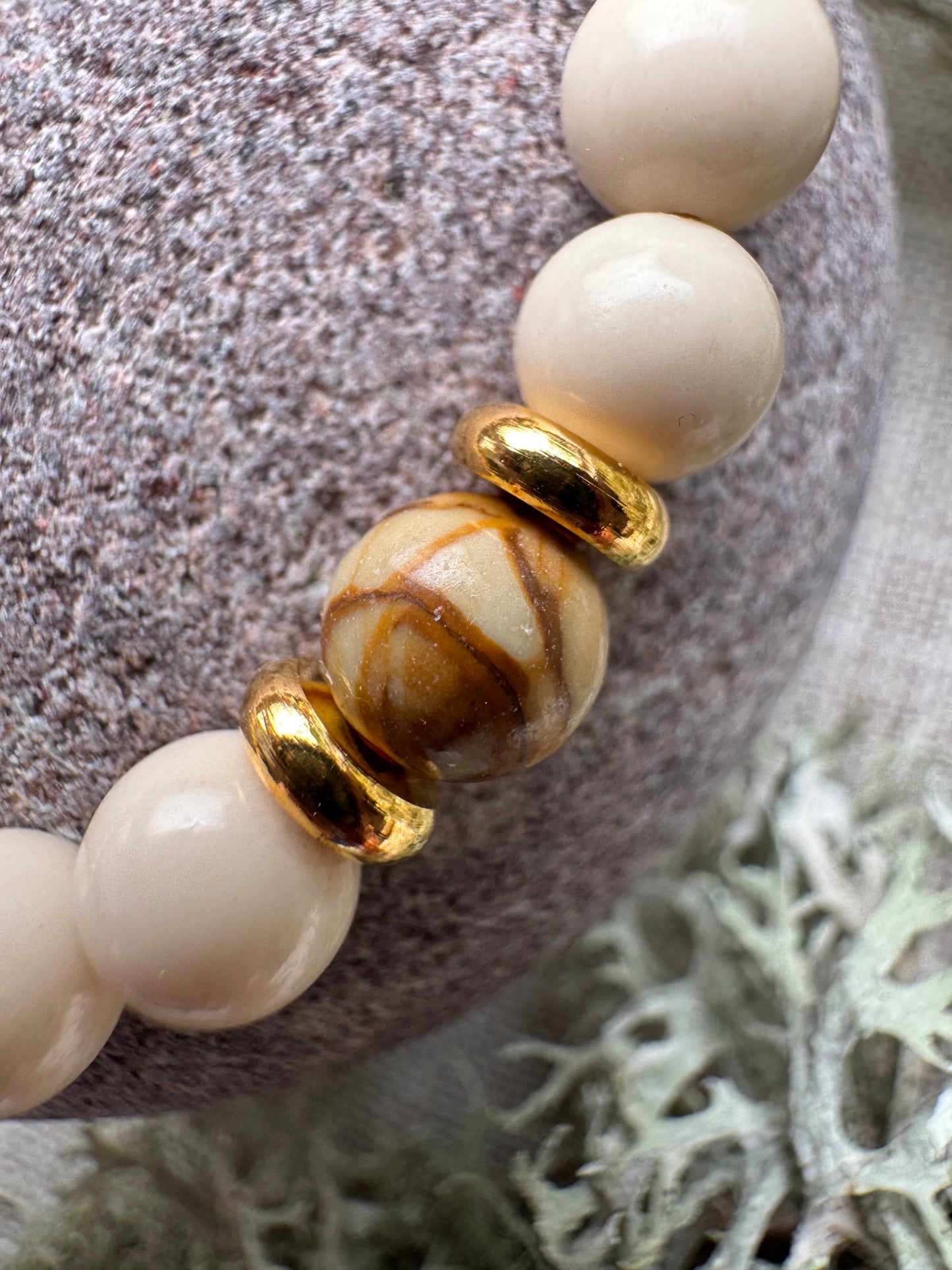 Cairn Glow - Natural Stone Bracelet