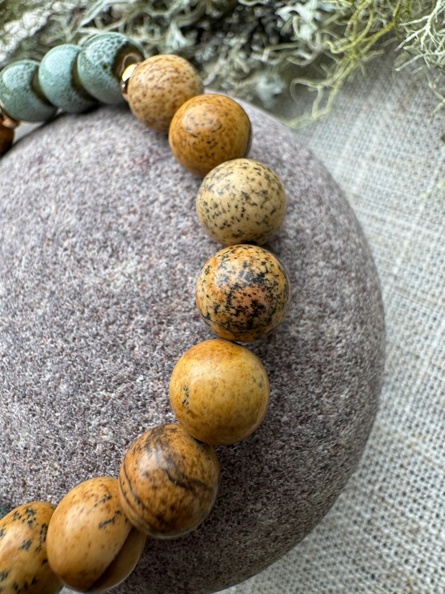 Highland Glen - Natural Stone Bracelet
